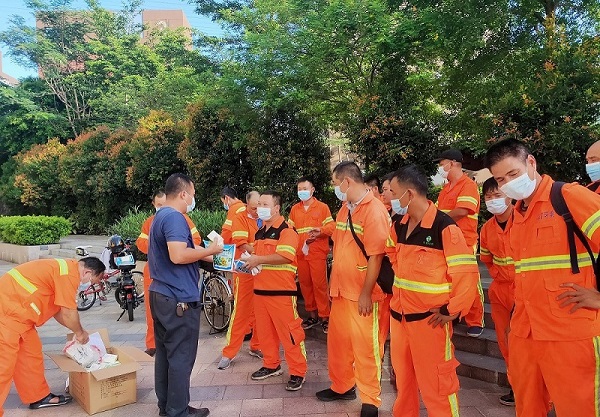 炎炎夏日，情系一線——夏季高溫“送清涼”活動